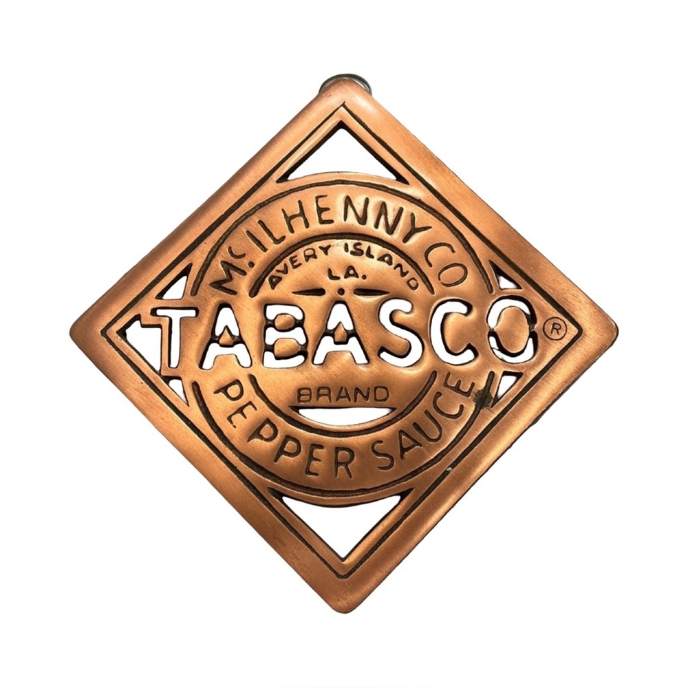 Tabasco Copper Finish Trivet